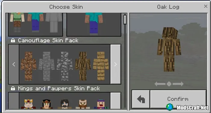 Мод: Camouflage Skin Pack 1.2