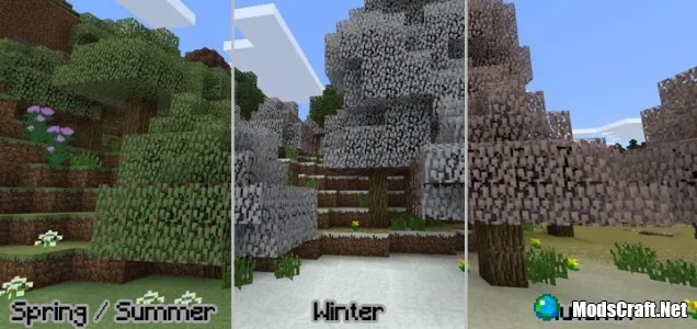 Мод Seasons Add-on 1.2/1.1