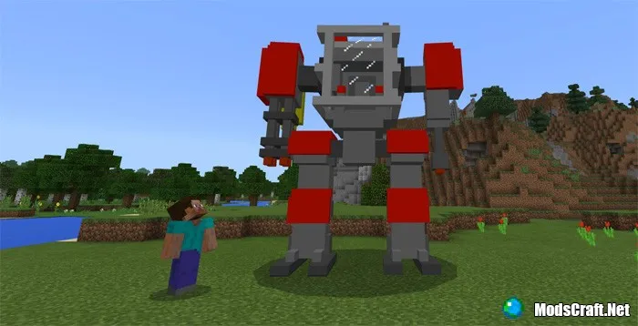 Мод AdventureRobot Addon 1.2/1.1/1.0