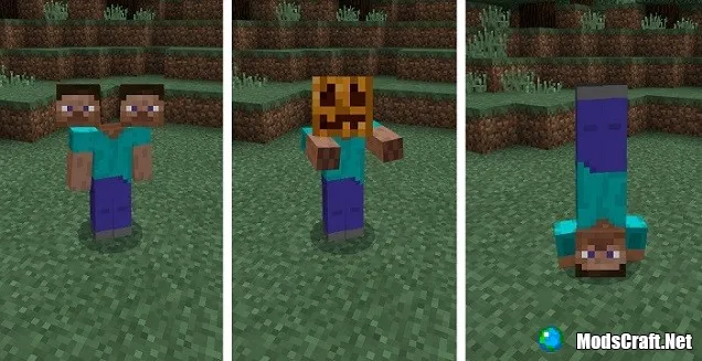 Набор скинов: Steve 3D 1.2