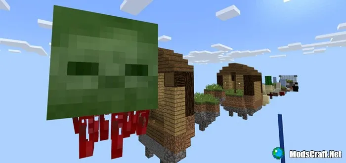 Карта: Flying Zombies [Мини-игра]