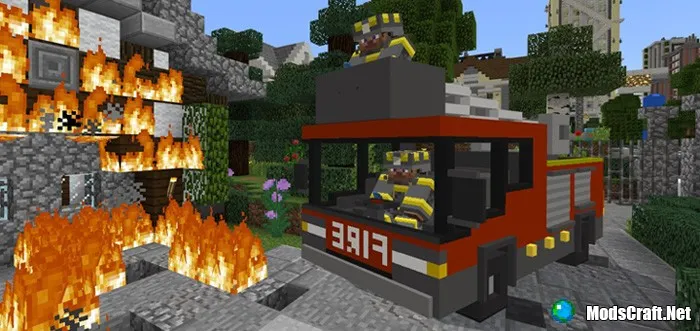 Мод FireEngine Addon 1.2