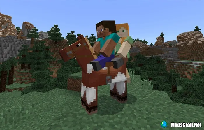 Мод 2 Player Horse Riding Addon 1.2