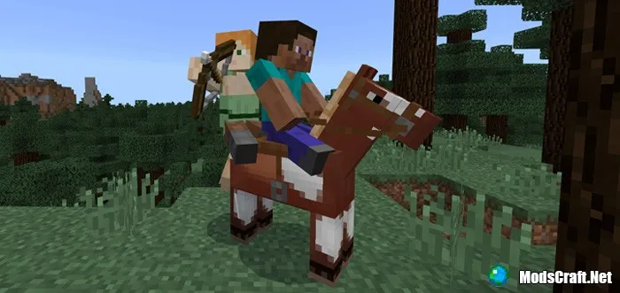 Мод 2 Player Horse Riding Addon 1.2