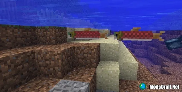 Рыбы в Minecraft 1.3
