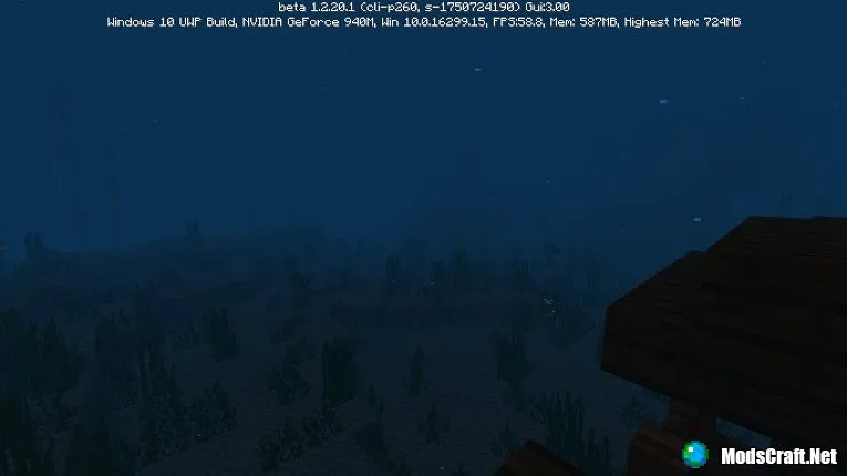 Minecraft Beta 1.2.20 - дельфины!