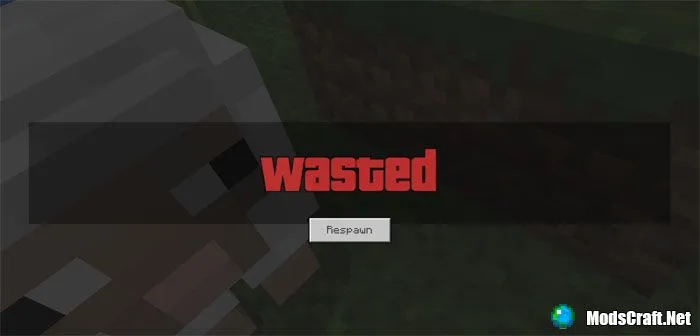 Текстуры: GTA Wasted Screen 1.3/1.2