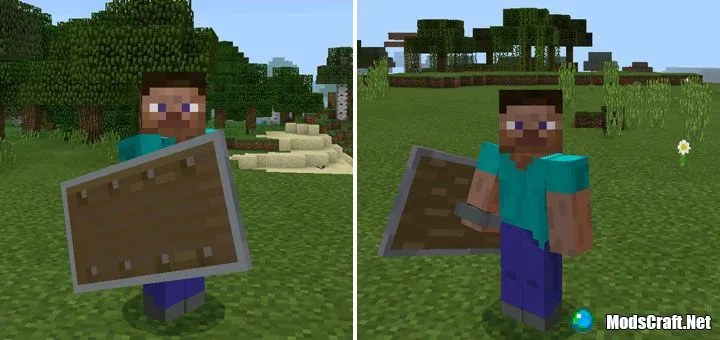 Мод: Shield Addon (Концепт) 1.3+