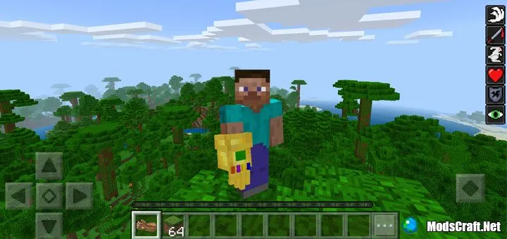 Мод: ThanosGauntlet 1.6/1.5/1.4