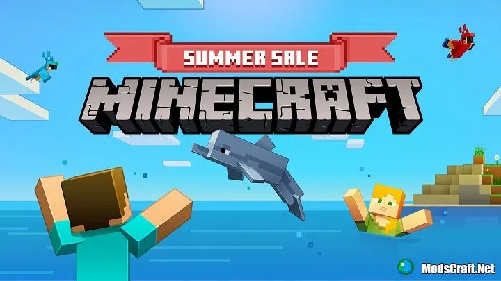 Распродажа в магазине Minecraft!