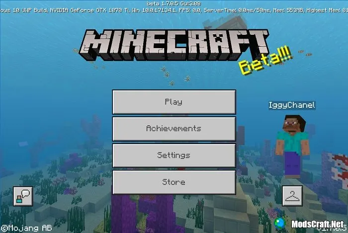 Minecraft Beta 1.7.0.5 - что нового?