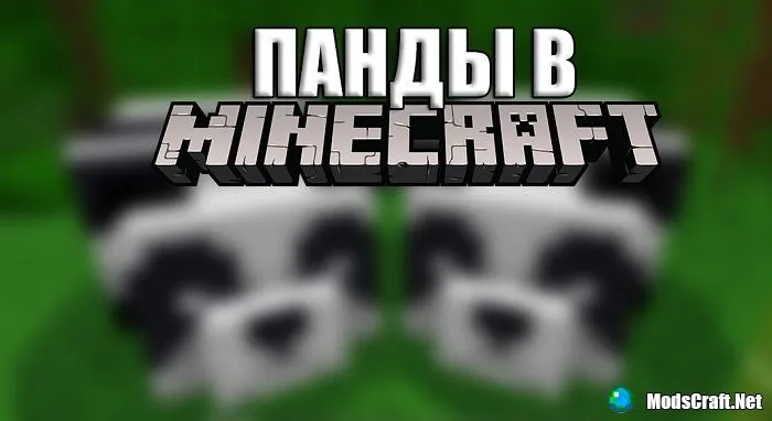 Давайте взглянем на панд в Minecraft!