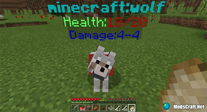 Мод Health & Damage Identifier 1.9+