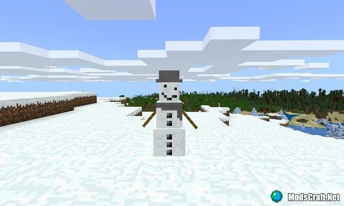 Мод Snowman 1.8+