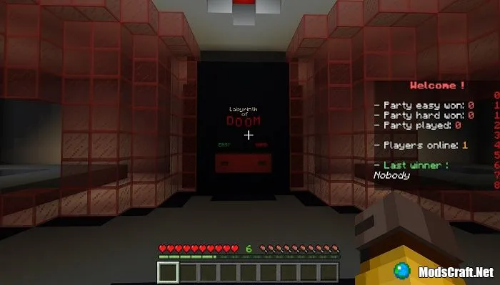 Карта Labyrinth of Doom [Мини-игра]