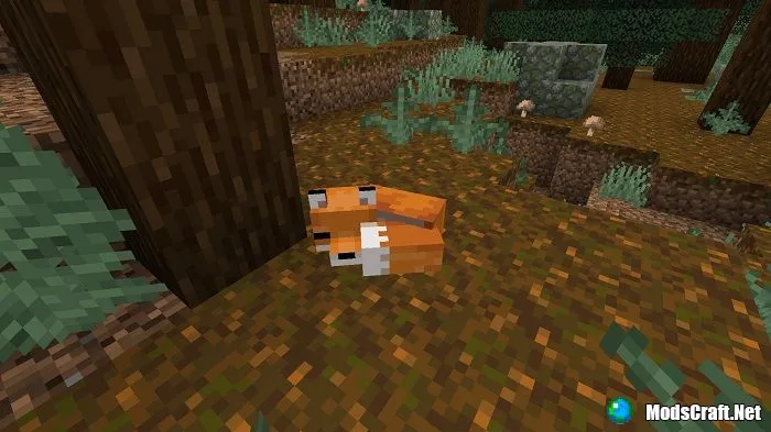 Лисы теперь в Minecraft!
