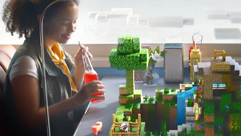 Геймплей Minecraft: Earth!