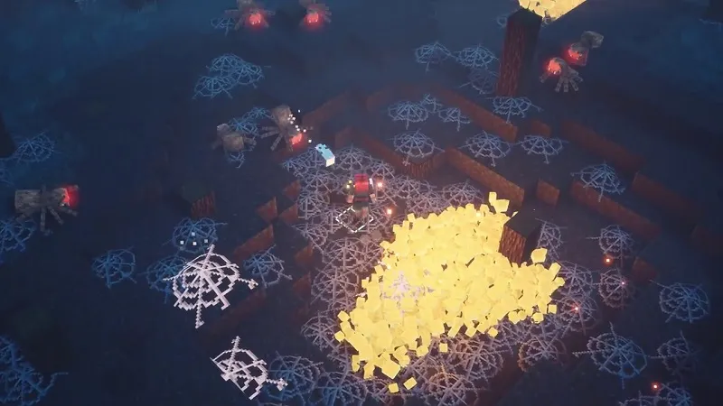 Геймплей Minecraft: Dungeons