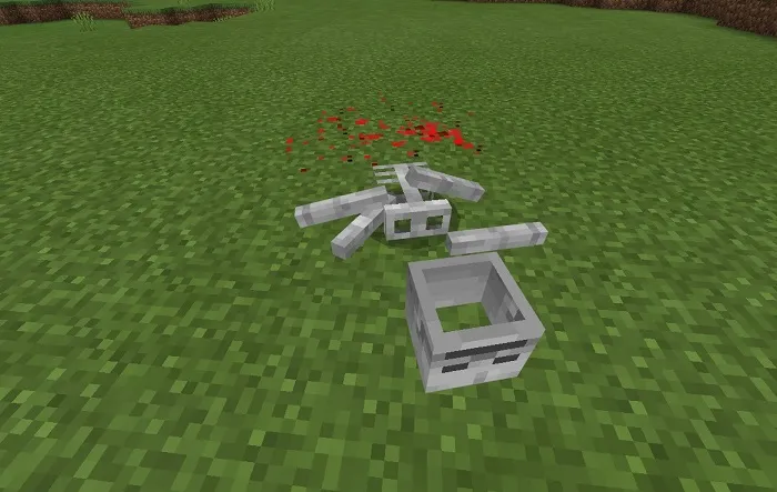 Мод Custom Death Entities Animation 1.12+