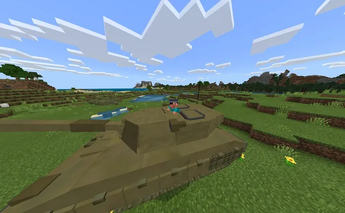 Мод: Современная война: Боевые танки 1.13+