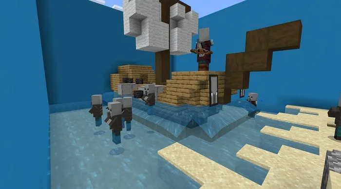 Карта: Пиратские игры [Мини-игры]