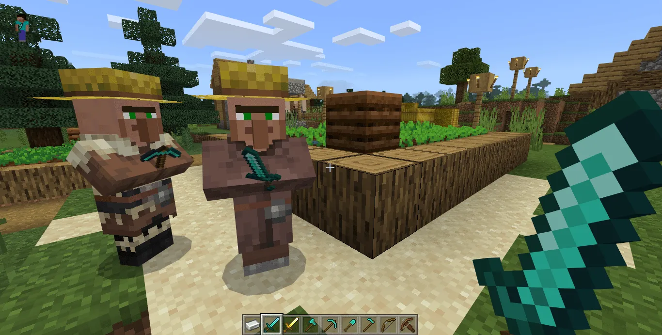 Мод Усиленные деревенские жители 1.13+