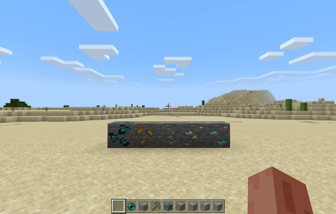 Мод Ванильные руды 1.14+