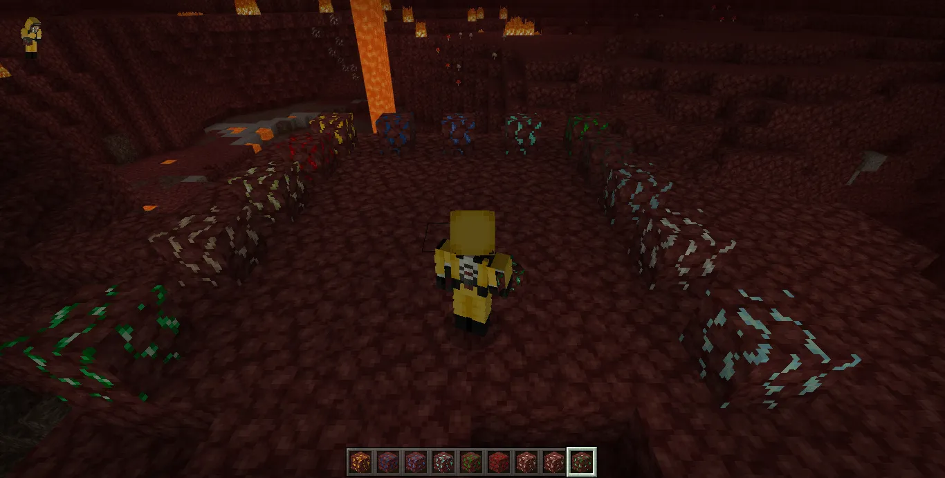 Мод Незеритовые Руды 1.14+ [Nether Ores]