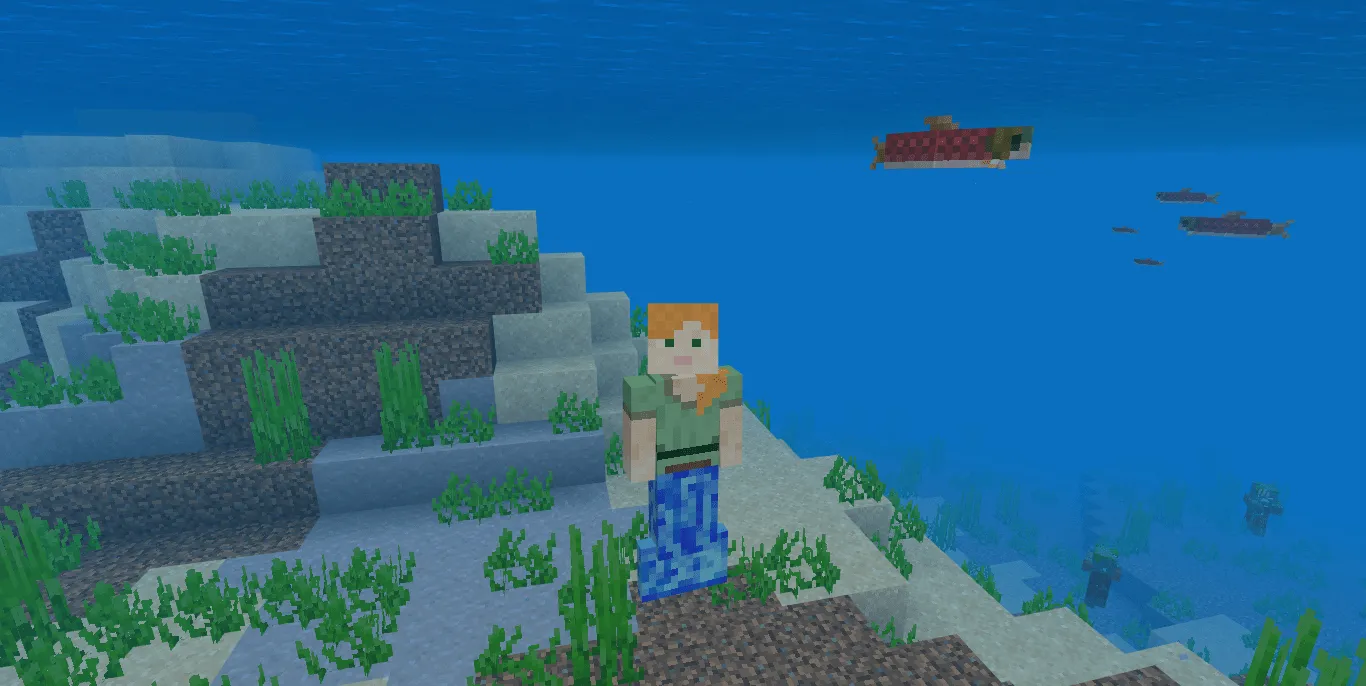 Мод Хвосты Русалки 1.14+