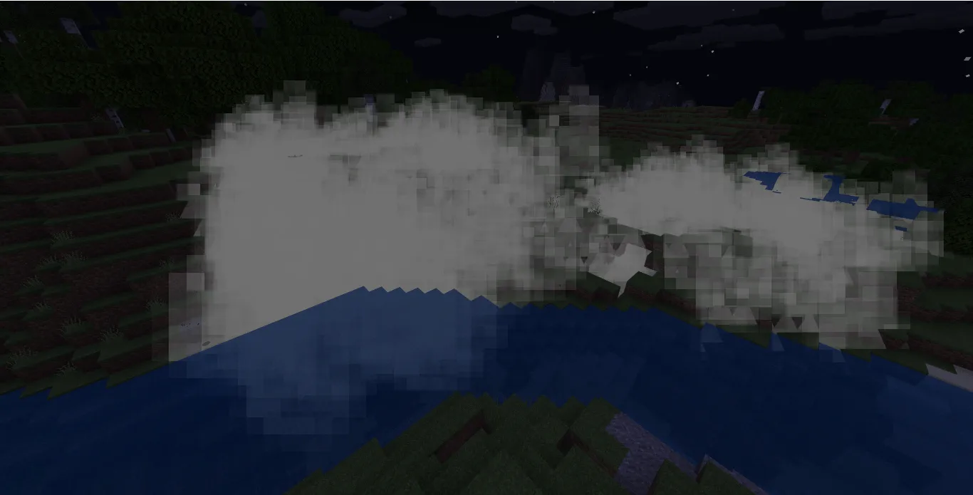 Туман в биоме