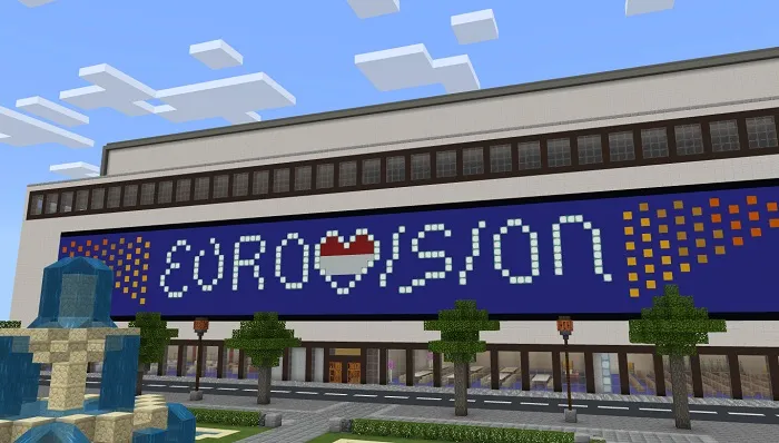 Карта Minecraft Eurovision 2020 [Творчество]