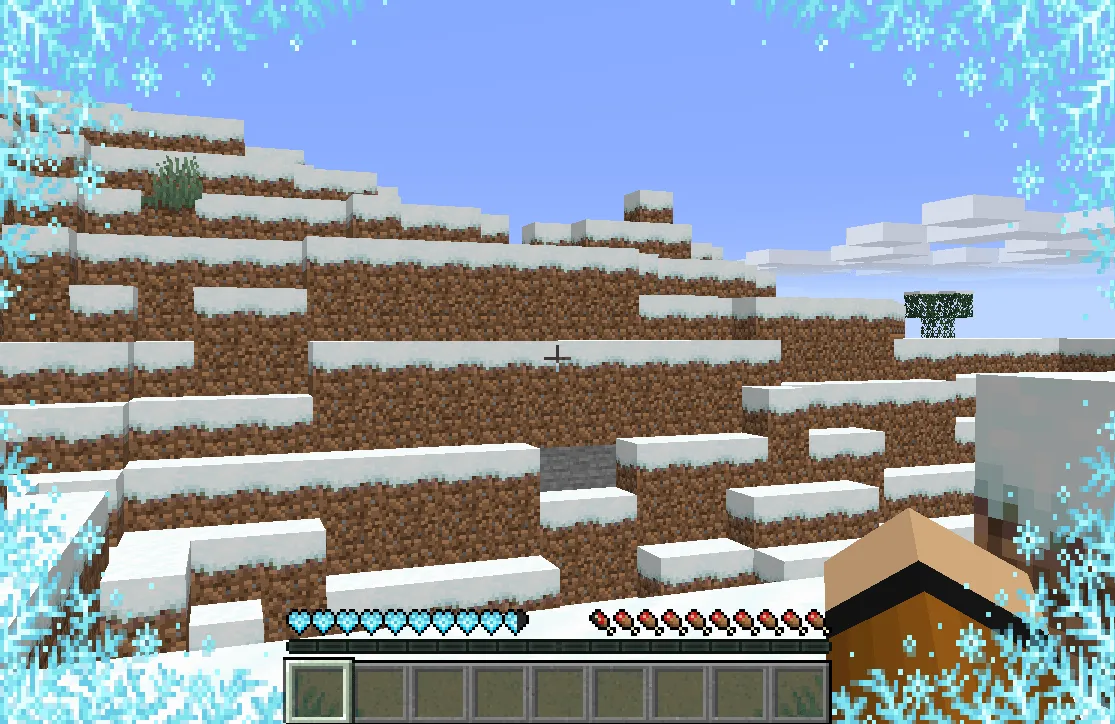 Механика замерзания в Minecraft!