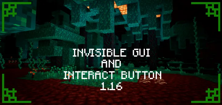 Текстуры: Прозрачный интерфейс 1.16+