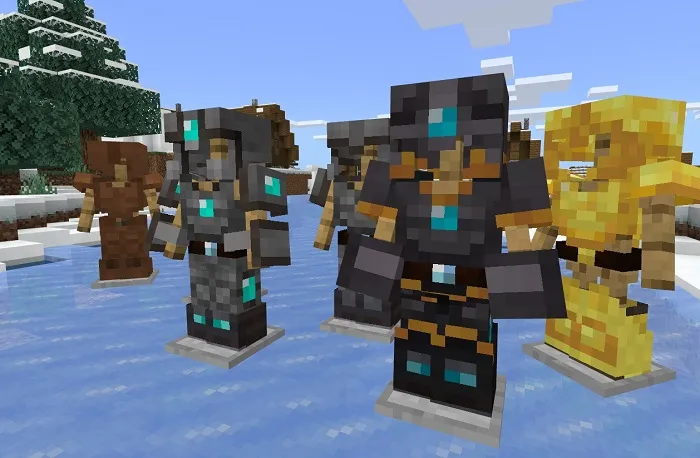 Мод Переделанные доспехи 1.16.200+