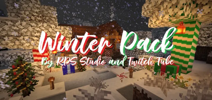 Текстуры: Новогодний пак 1.16+