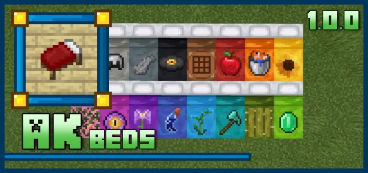 Текстуры: AK Beds 1.16+