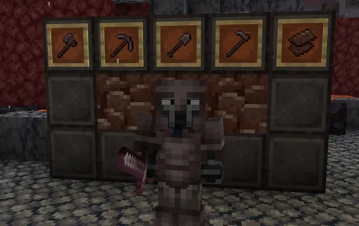 Как сделать незеритовую броню и инструменты?