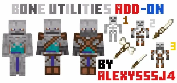 Мод Инструменты и броня из костей 1.16.201+