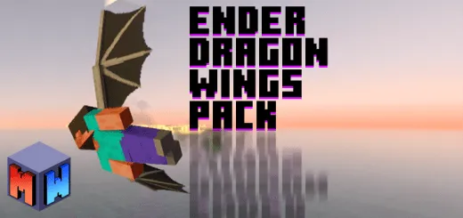Мод: Крылья Эндер дракона 1.14+