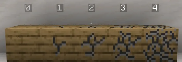 Стадии разрушения доски