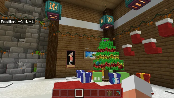 Карта Рождественская мини-игра 1.16+