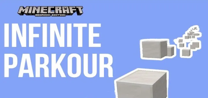 Карта Бесконечный паркур 1.16.201+