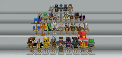 Мод: Броня из Minecraft Dungeons