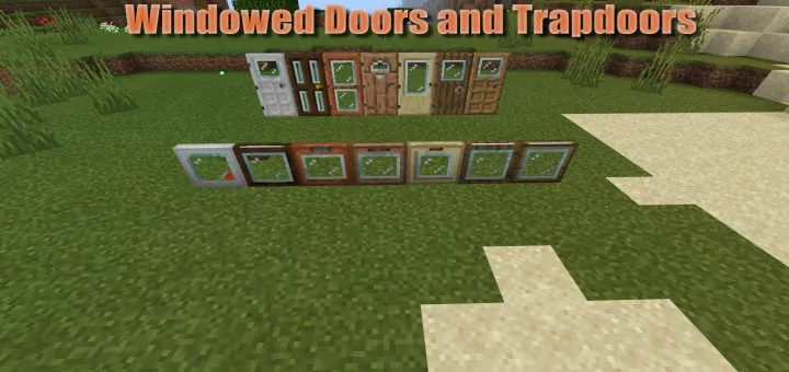 Текстуры Стеклянные двери и люки