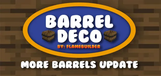 Мод Декоративные бочки