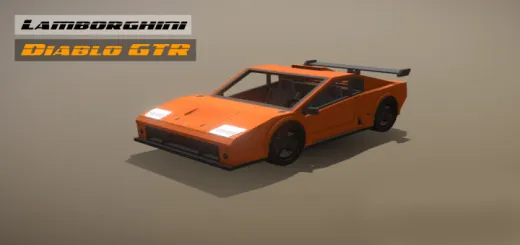 Мод: Lamborghini Diablo GTR
