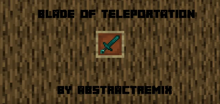 Мод: Меч телепортации