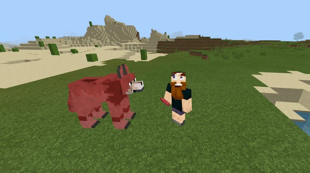 Большой красный волк