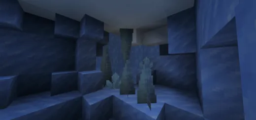 Мод Ледяные пещеры