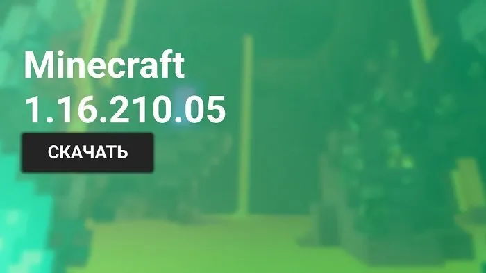 Майнкрафт ПЕ 1.16.210.05 [Полная версия]